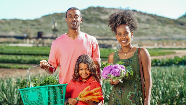 fresh produce from community supported agriculture