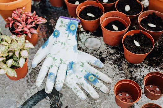 A gardener mixing compost tea