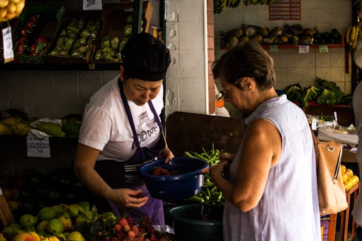 fresh produce from a community-supported agriculture program